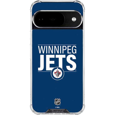 NHL Winnipeg Jets Lineup Google Pixel 10 Clear Case